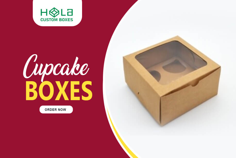 custom cupcake packaging with logo